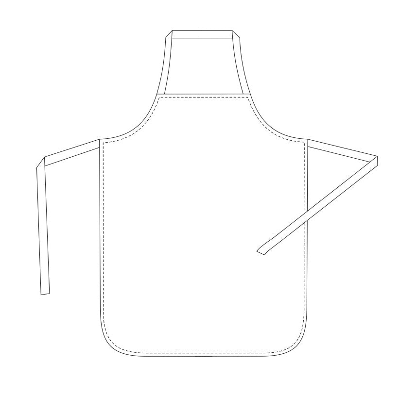 Ladies Bib Apron A005