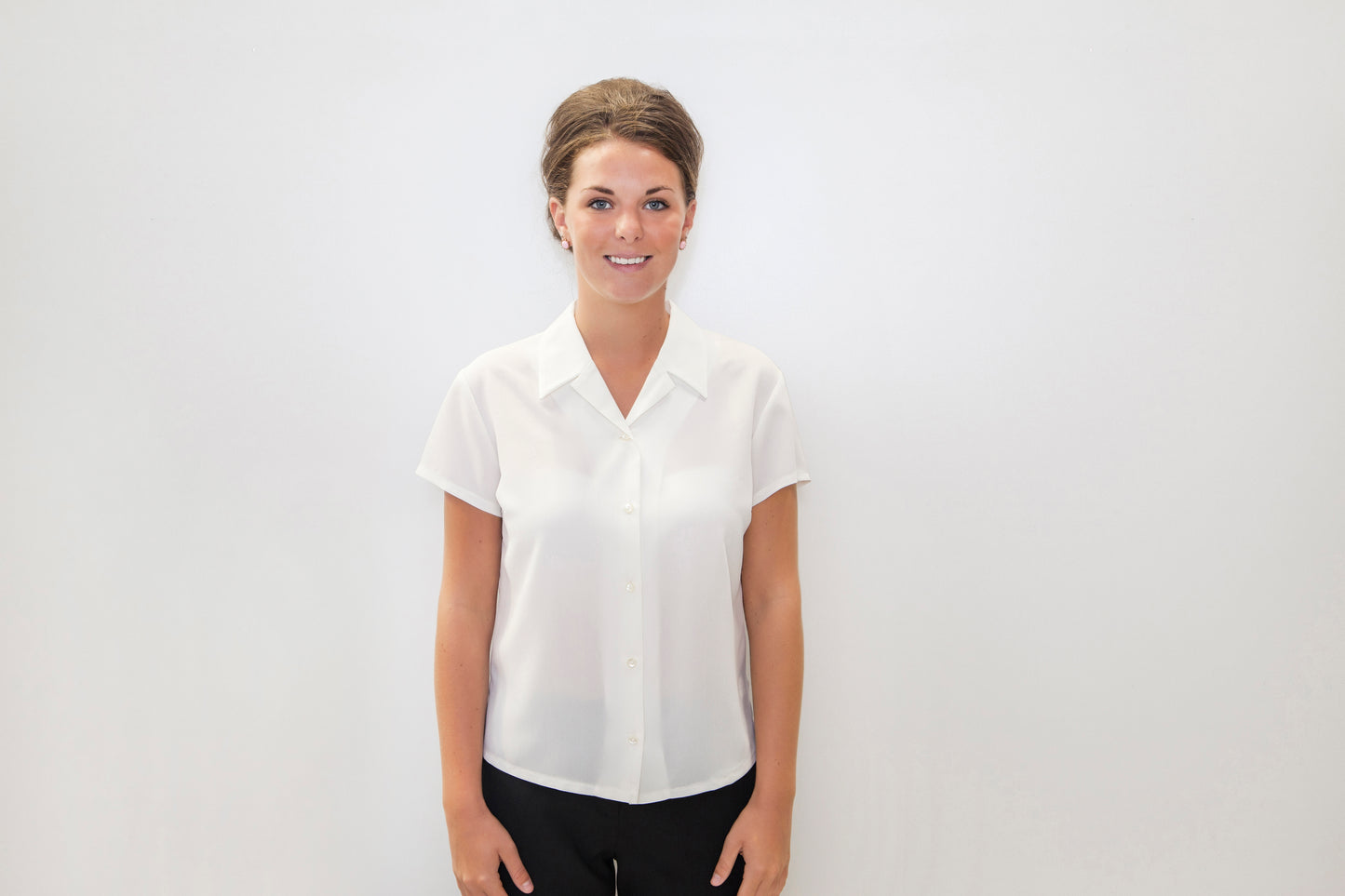 Blouse with Side Splits HOA-347