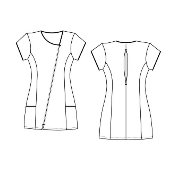 Jade Tunic / Zip T037B