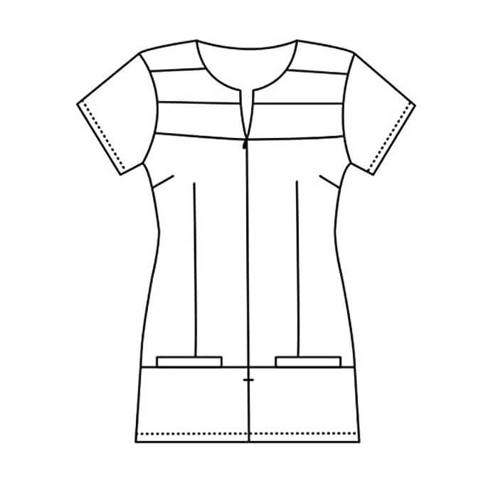 Khalissa Tunic / Back Vent T050A