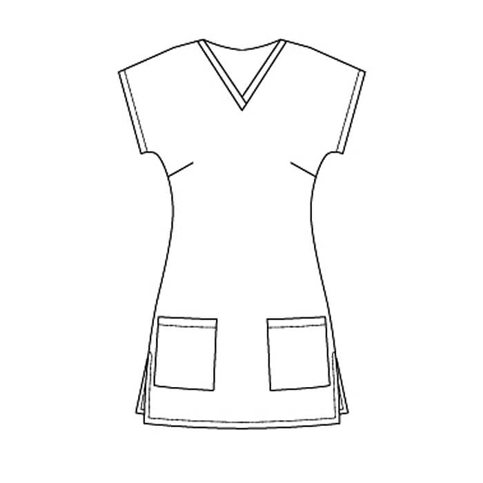 Ladies Theatre Tunic G008