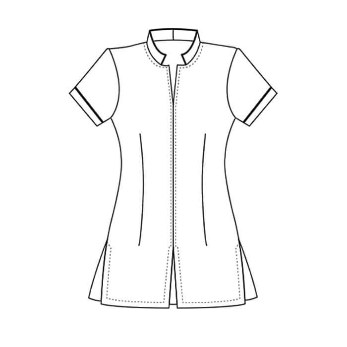 Lorna Tunic / Centre Back Zip T044A