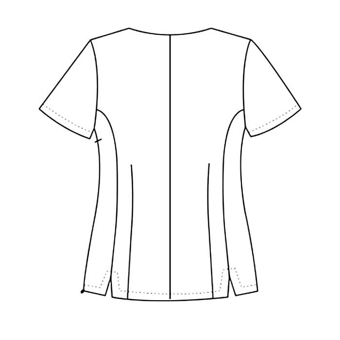 Side Zip Top HOA244B