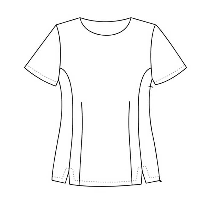 Side Zip Top HOA244B