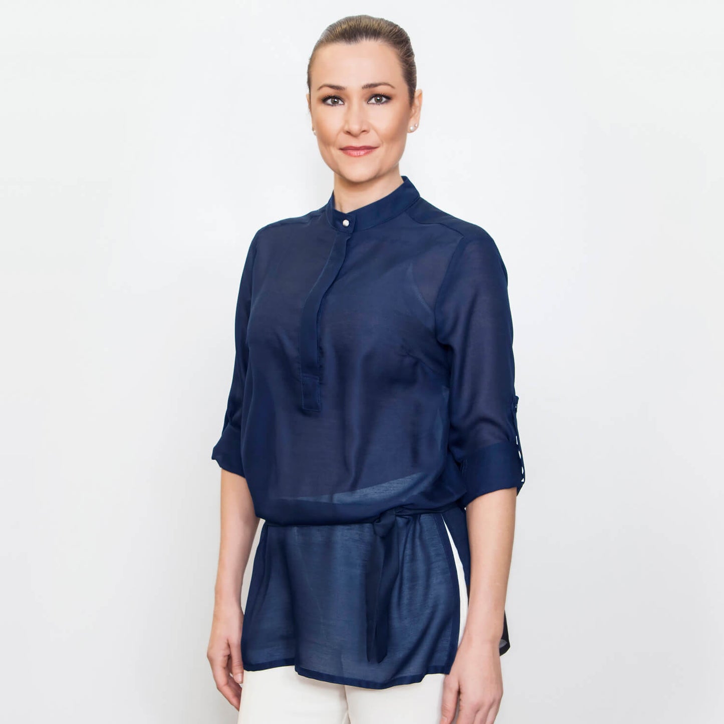 French Navy Joan Shirt