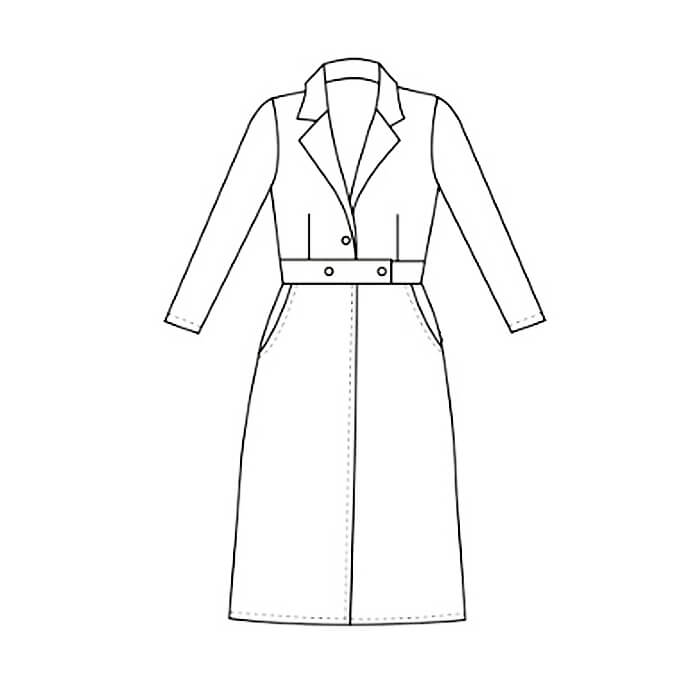 Ingrid Clinic Coat