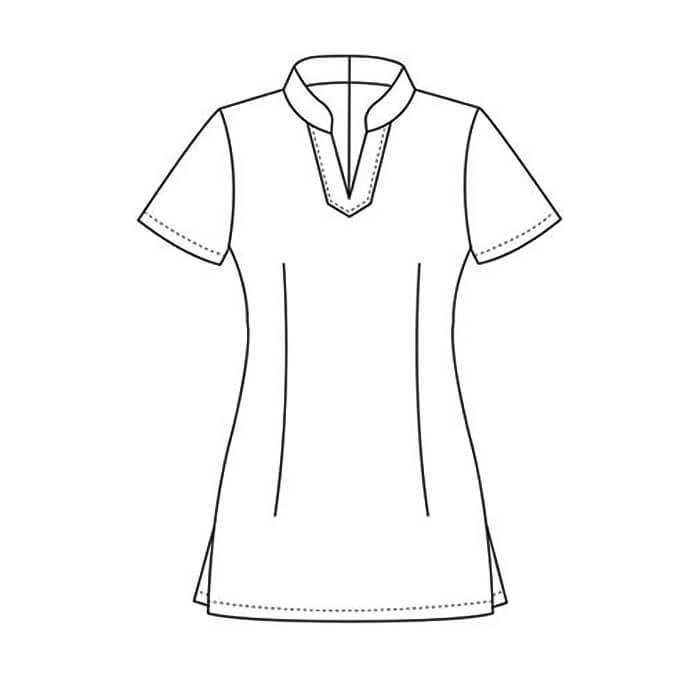 Liz Tunic With Back Zip