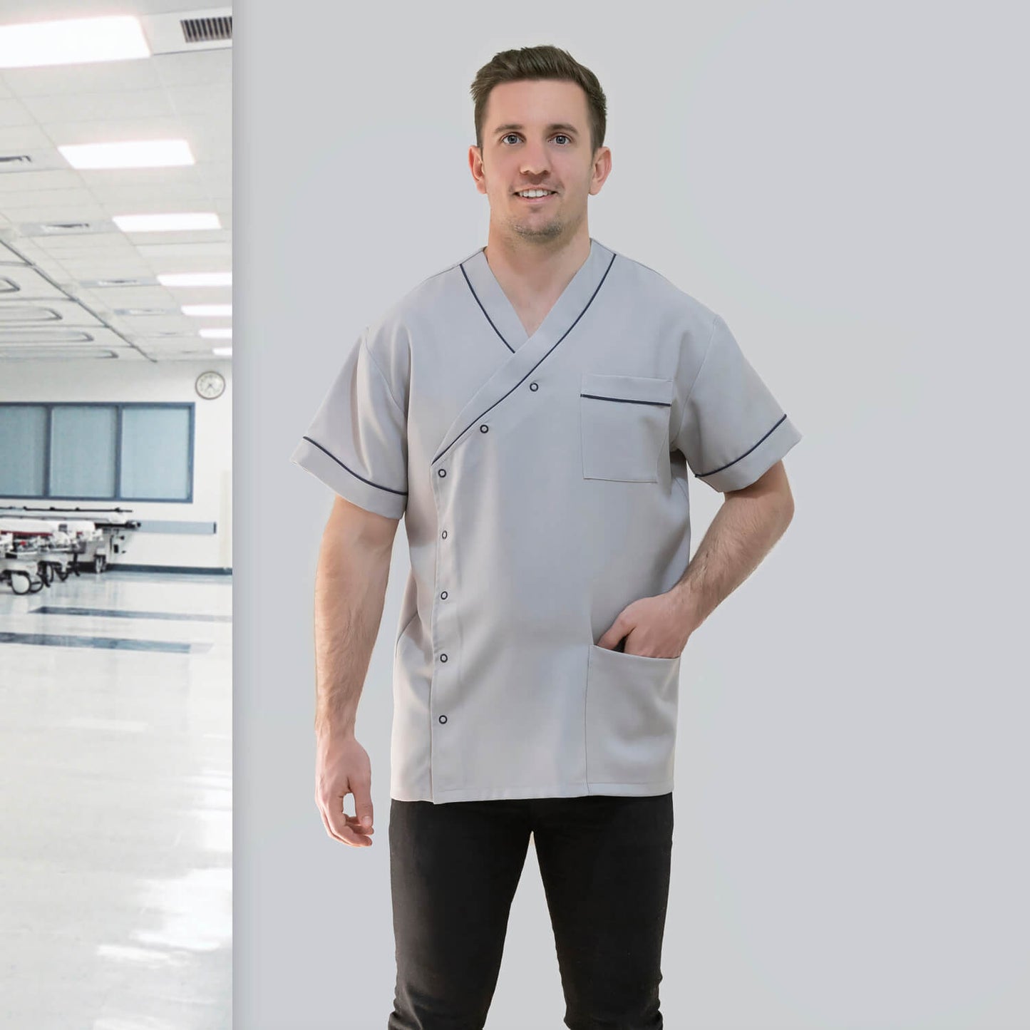 Mens Scrub-Nick Tunic/Scrubs