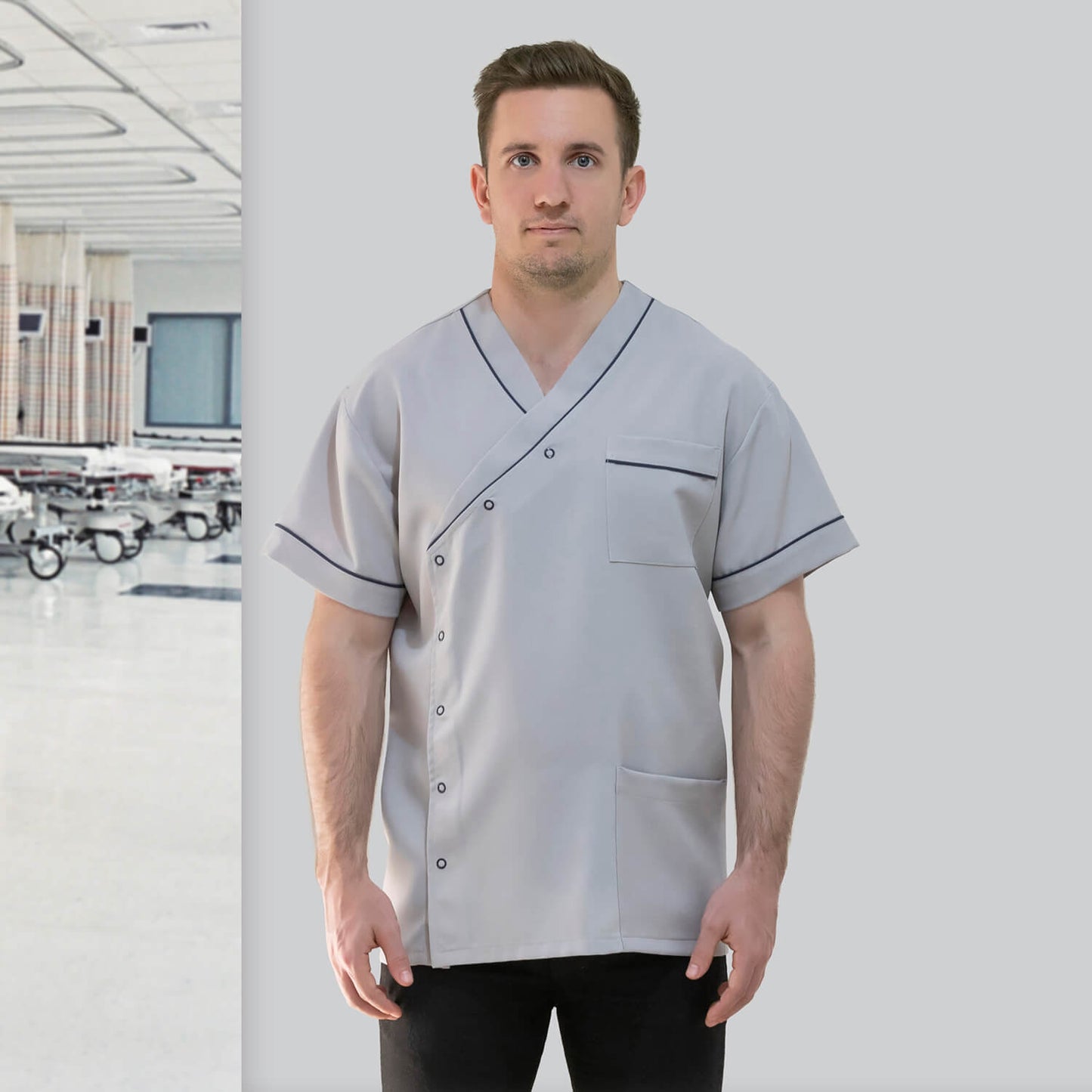 Mens Scrub-Nick Tunic/Scrubs