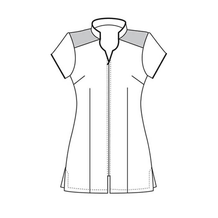 Nancy Tunic With Open End Zip