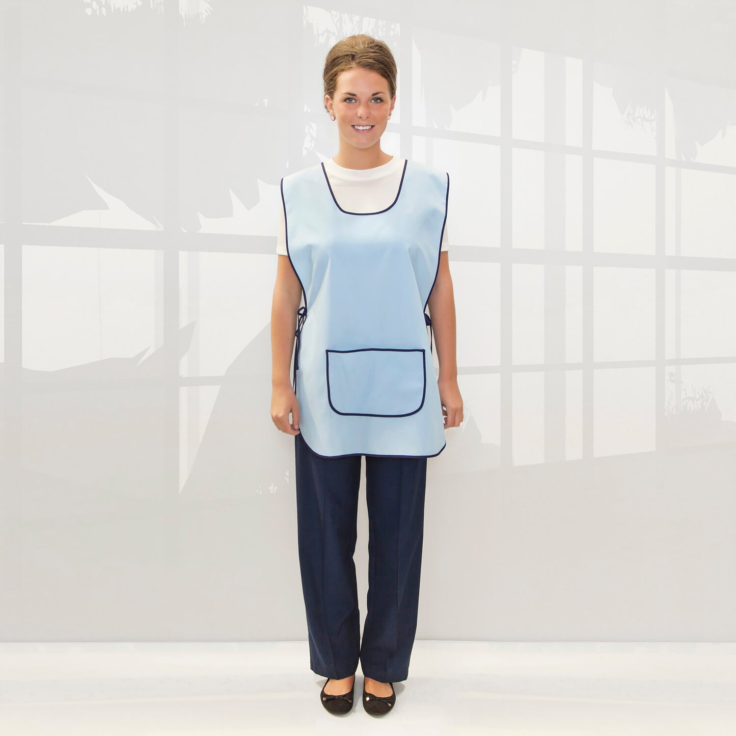 Popover Apron With Ties