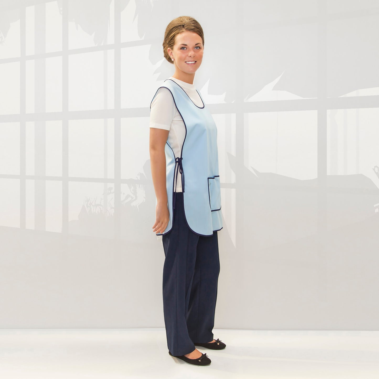 Popover Apron With Ties