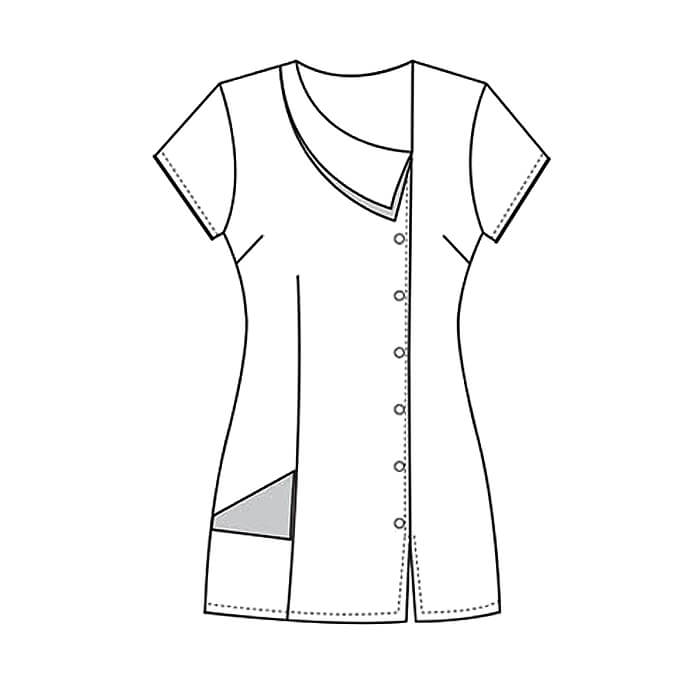 Rihanna Tunic with Zip